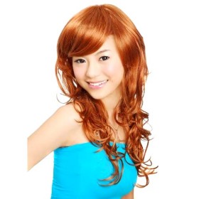 Golden Smooth  Undetectable Curly Wigs