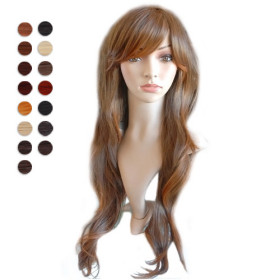 Super Long Blonde Heat Resistant Curly Wigs