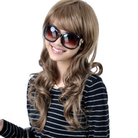 Light Blonde Extra Long Undetectable Curly Wigs