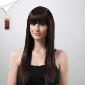 Smooth Hair Extension Soft Straight Wigs