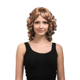Undetectable Golden Brown Feather & Flirty Medium Wigs