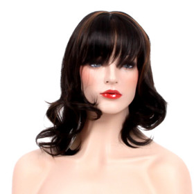 Capless Wave Layers Medium Wigs