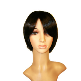 Heat Resistant Undetectable Straight Bob Wigs