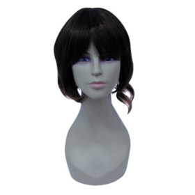 Black Body Curl Capless Bob Wigs