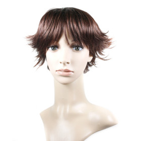 Feather & Flirty Auburn Capless Straight Wigs