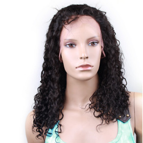 Body Wave Black Heat Resistant Human Hair Wigs