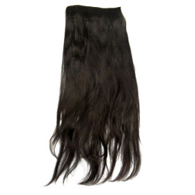 Clip-In Black Straight Hair Extensions