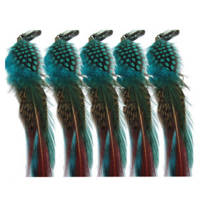 Soft Green Clip-in Hair Extensions