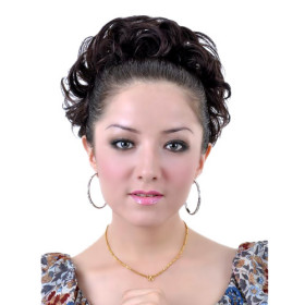 Black Curly Wrap Hair Extensions