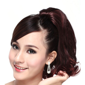 Chocolate Brown Undetectable Ponytail Hair Extensions