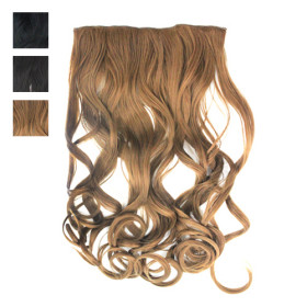 Antistat Heat-resistant Fiber Curly Hair Extensions