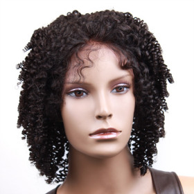 Shoulder Length Wave Curely Heat Resistant Custom Wigs