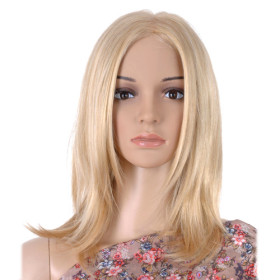 Straight Smooth Shoulder Length Lace Wigs