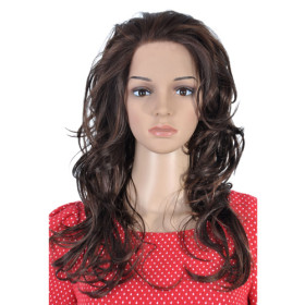 Top Grade Synthetic Light Brown Curly Lace Wigs