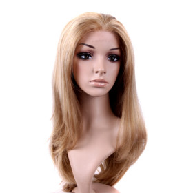 Light Blonde Straight Smooth Lace Wigs