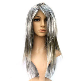 Mixcolor Straight Soft Party Wigs