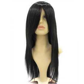 Hair Extension Heat Resistant Black Party Wigs