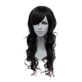 Body Wave Heat Resistant Black Party Wigs