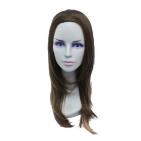 Wire Brown Soft Natural Party Wigs