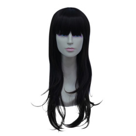 Curly Long Neat Bang Party Wigs