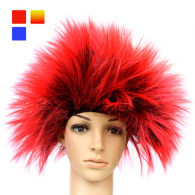 Red Hair Extension Antistat Party Wigs