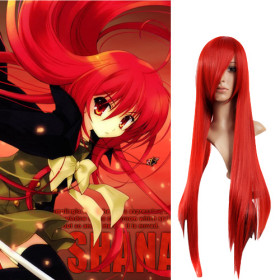 Super Long Red Straight Cosplay Wigs