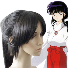 Black Ponytail Undetectable Cosplay Wigs
