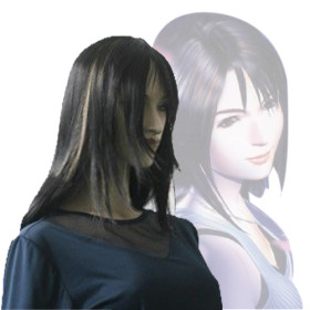 Hair Extension Black Soft Cosplay Wigs