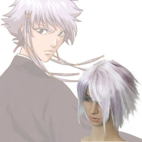 White Hair Extension Feather Flirty Cosplay Wigs