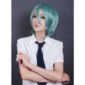 Light Green Short Flip Out Cosplay Wigs
