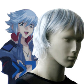 White Short Hair Extension Cosplay Wigs