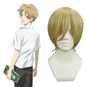 Brown Hair Extension Inclined Bang Cosplay Wigs