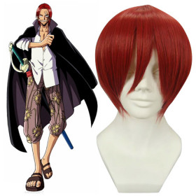 Red Curl Up Short Cosplay Wigs