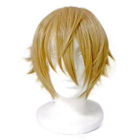 Brown 24CM Short Cosplay Wigs