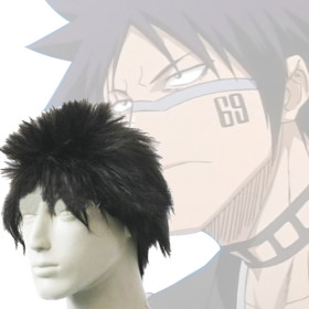 Black Men's Heat Resistant Cosplay Wigs