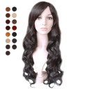 High Quality Fiber Black Side Bang Curly Wigs