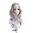 Flaxen Capless Heat Resistant Curly Wigs