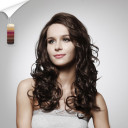 Deep Curly Shoulder Length Flip Out Straight Wigs