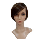 Coffee Capless Undetectable  Bob Wigs