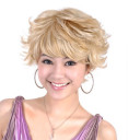 Blonde Flip Out Feather & Flirty Curly Wigs