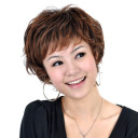 Dark Brown High Quality Synthetic Undetectable Curly Wigs