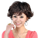 Feather & Flirty Black Undetectable Curly Wigs
