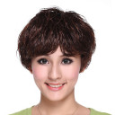 Light Brown Clip-in Undetectable Curly Wigs