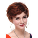 Dark Brown Synthetic Heat Resistant Curly Wigs
