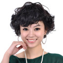 Curely Short Flip Out Human Hair Wigs