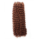 Deep Curly Dark Brown Middle Long Hair Extensions