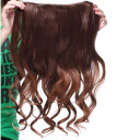 Brown Curly Undetectable Hair Extensions