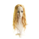 Little Curely Light Gold Side Bang Lace Wigs