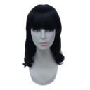 High Temperature Wire Black Natural Party Wigs