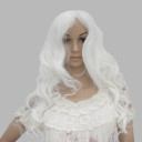 Long Heat-resistant White Party Wigs